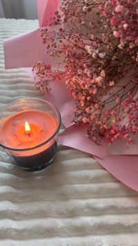 VELA LAVANDA Y MELISA